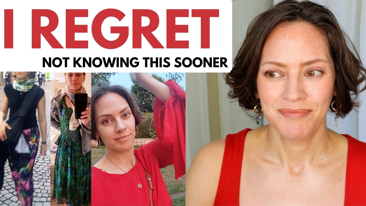 My biggest style regret | Easy makeup tutorial for red outfits