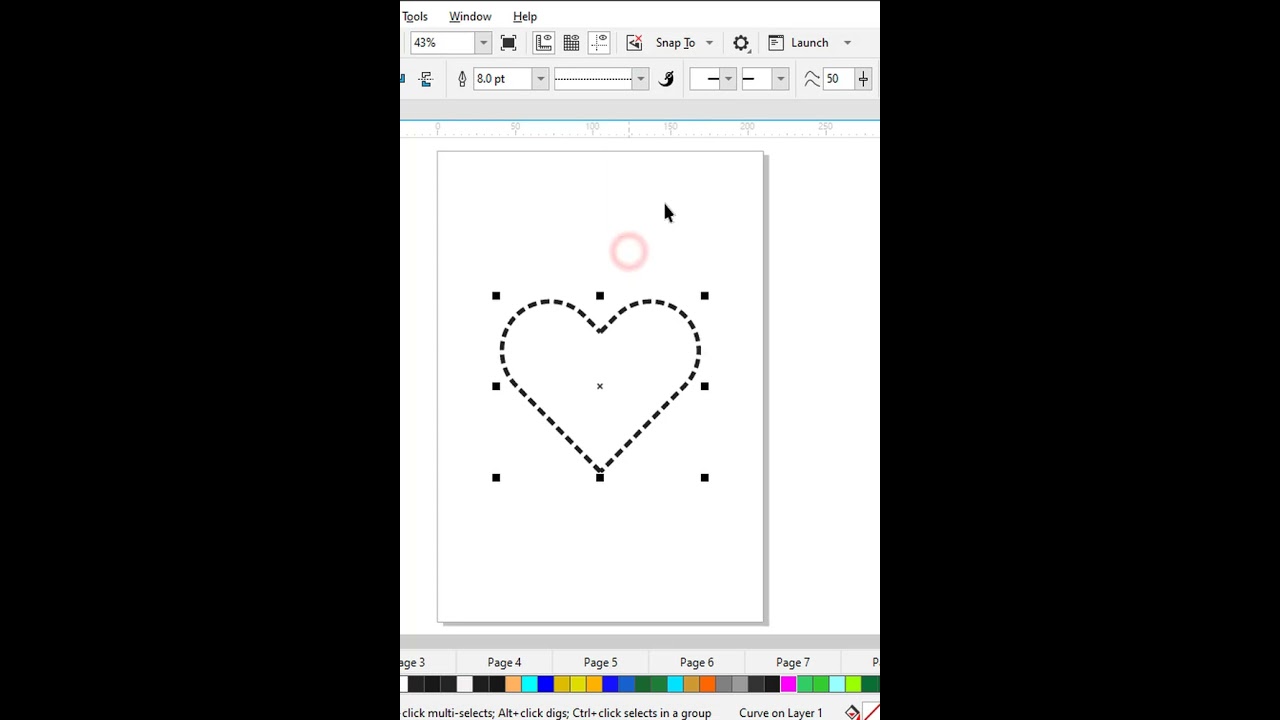 CorelDRAW Tutorial for Beginners | Using Blend Tools #textefiting #graphicdesignsoftware