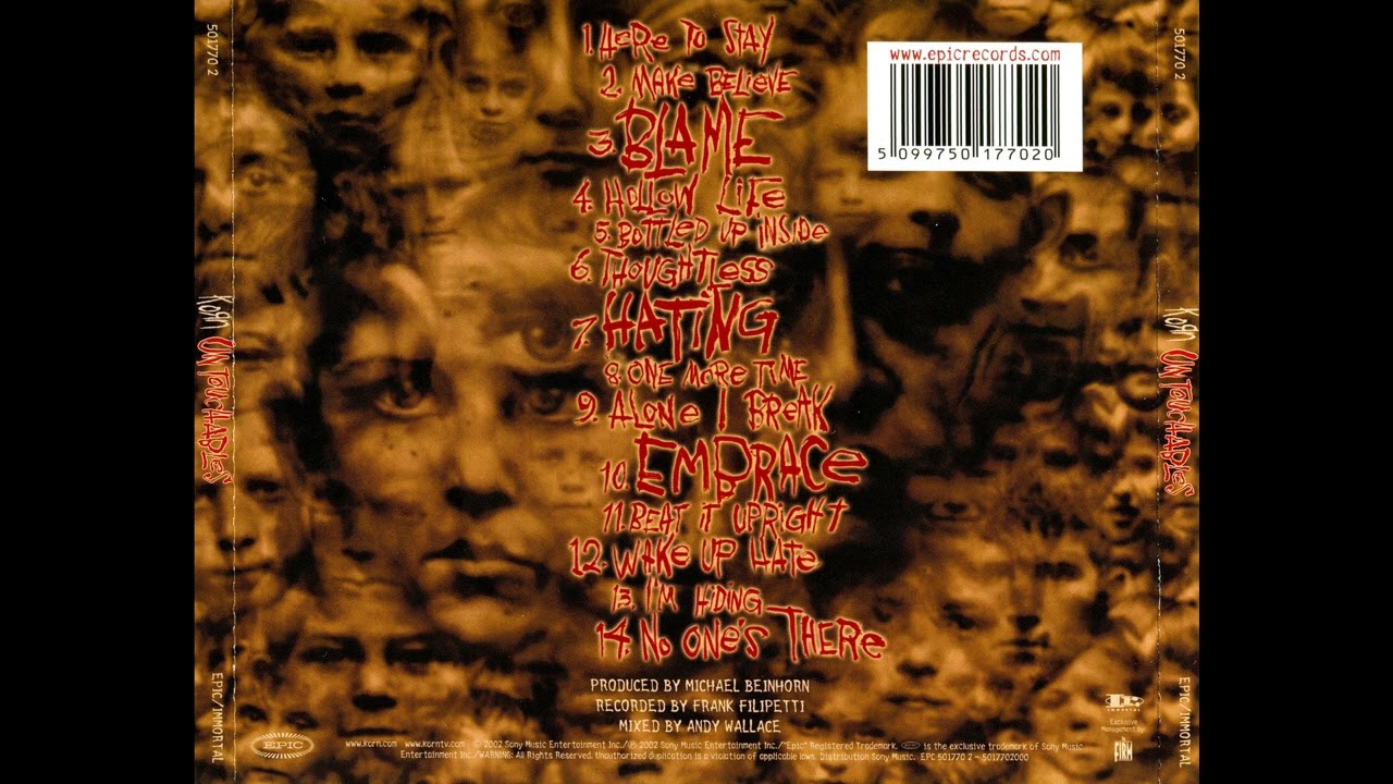 Korn - No One's There 432hz