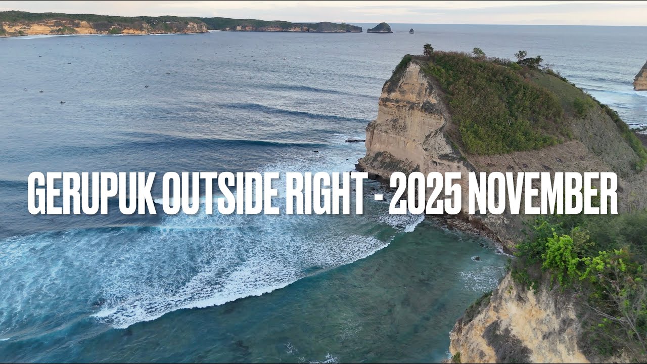 LAST 30 MINUTES OF LIGHT AT GERUPUK OUTSIDE RIGHT SURF SPOT