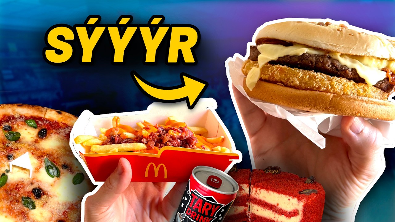 SÝROVÁ SEZÓNA! mega langoš za 300 Kč 😂