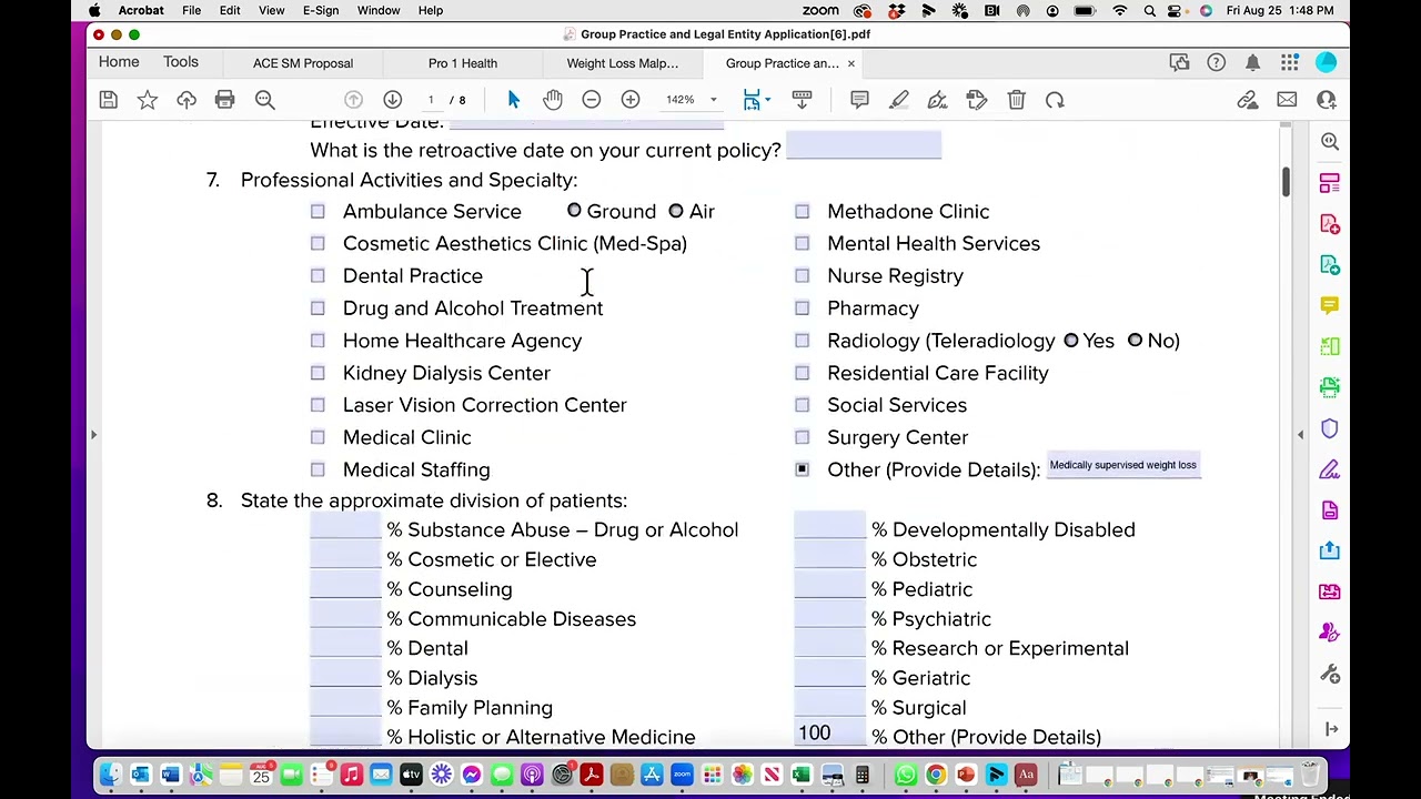 How to Complete a Malpractice Insurance Application (Step-by-Step)