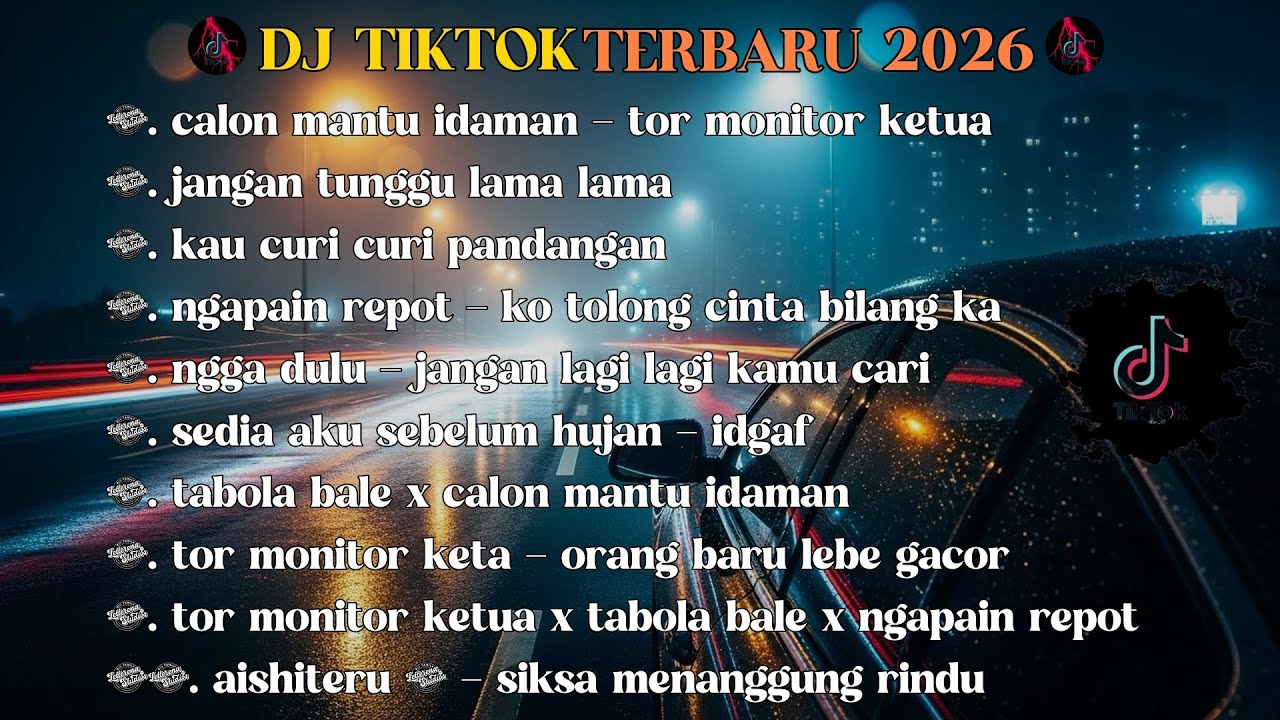 DJ TIKTOK TERBARU 2026🎵DJ CALON MANTU IDAMAN - TOR MONITOR KETUA
