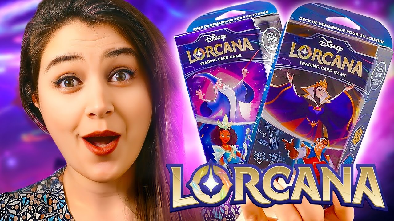 ON DÉCOUVRE LES NOUVEAUX DECKS LORCANA !!