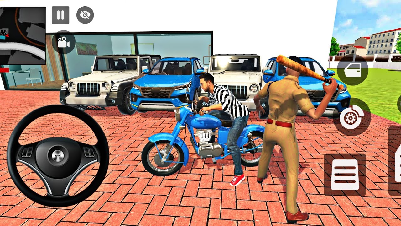 🎀Indian Thift Auto Simulator🎮Modify Thar Purchase Franklin Drive in Road🛣️Game🎮#gta
