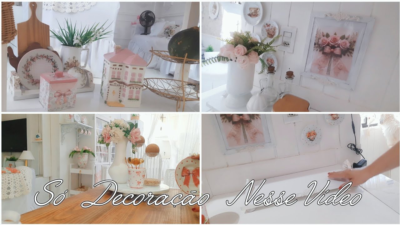 TODAS AS DECORAÇÕES  QUE FIZ NA COZINHA   