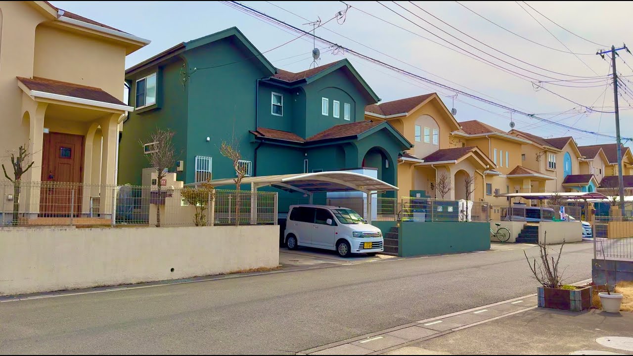 [4K HDR ]  Relaxing Weekend Walk  | Neighborhood Walking Tour in Suburban Tokyo , Saitama Japan 2025