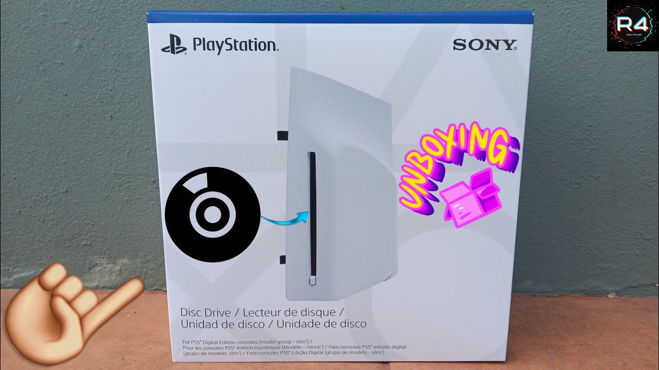 Playstation 5 Disc Drive for Slim Pro Unboxing 📀