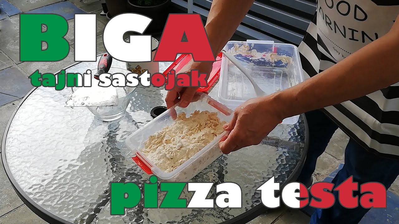 BIGA magija za Napolitansko pizza testo čarobnog ukusa - recept kako se pravi
