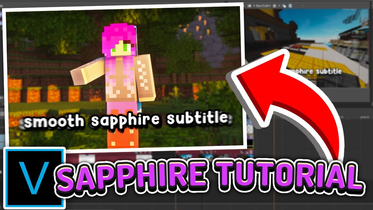 Smooth Subtitle Animation Tutorial w/ SAPPHIRE Plugin | Vegas Pro 17