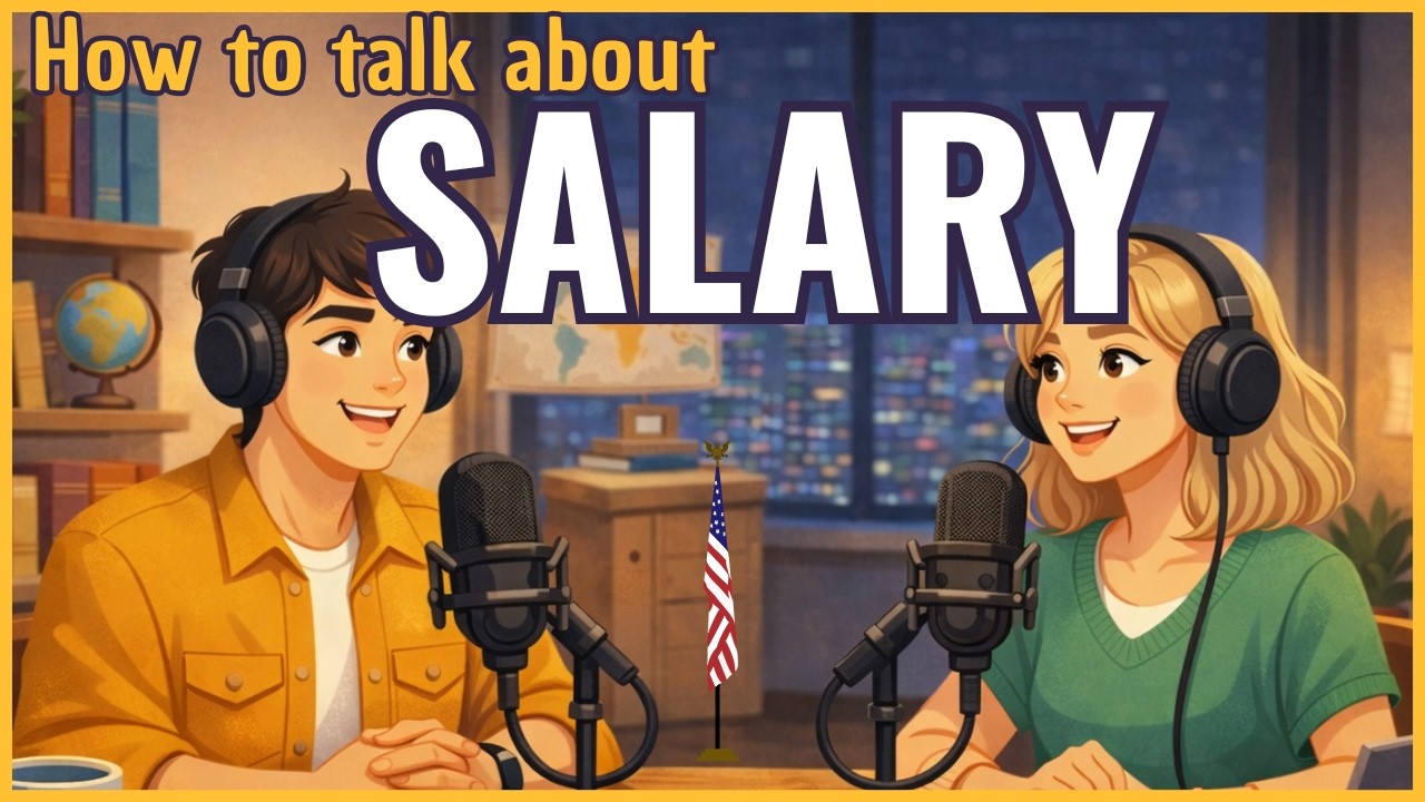 How to Talk About Salary at Work in English | English Conversation Practice