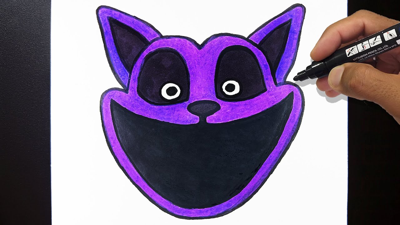 Como Desenhar CATNAP Poppy Playtime