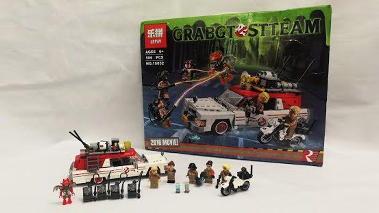 LEGO 21108 LEPIN 16032 GHOSTBUSTERS ECTO-1 & 2