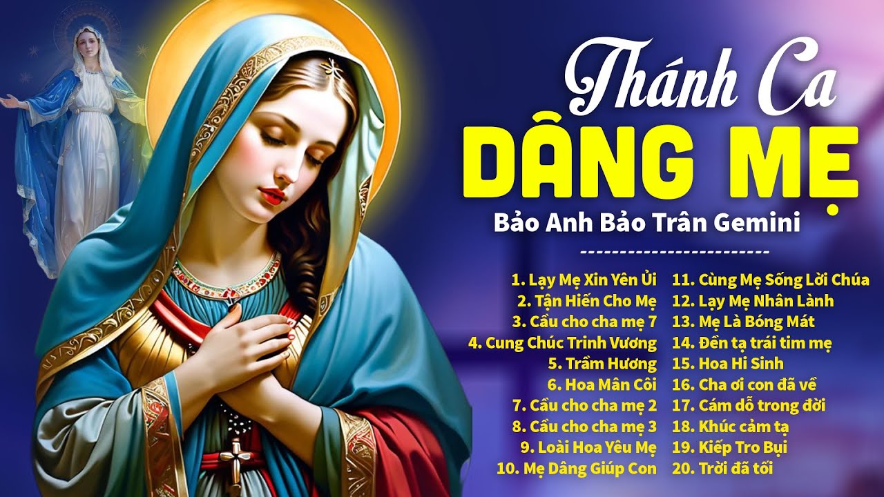 Nhạc Thánh Ca Mẹ Maria Mới Nhất 2024 | Lạy Mẹ Xin Yên Ủi | Thánh Ca Mẹ Maria 2024