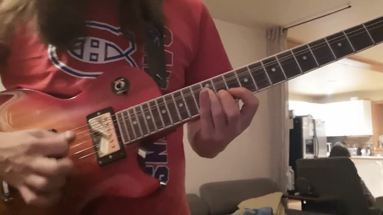 Rogue satellite (live electric guitar performance)