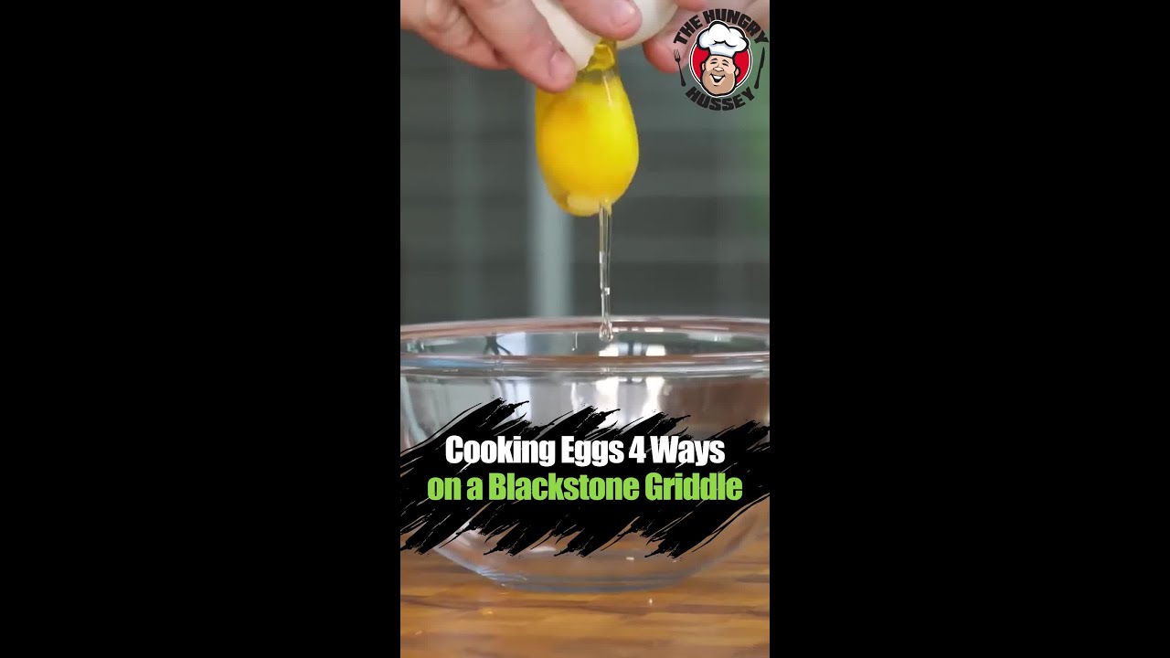 Cooking Eggs 4 Ways on a Blackstone Griddle 