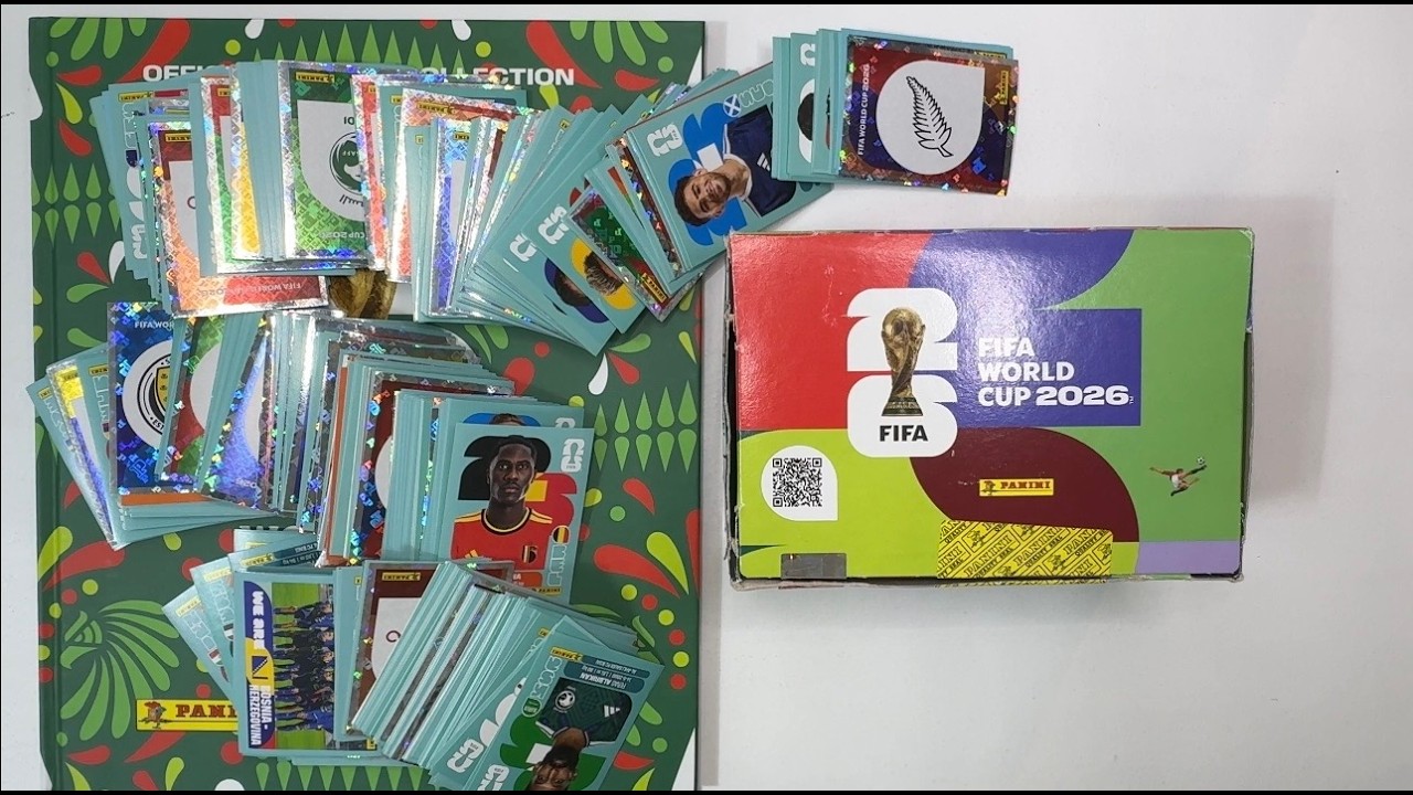 2 BOXES! + Trying to Fill Panini FIFA World Cup 2026 Sticker Album - Opening