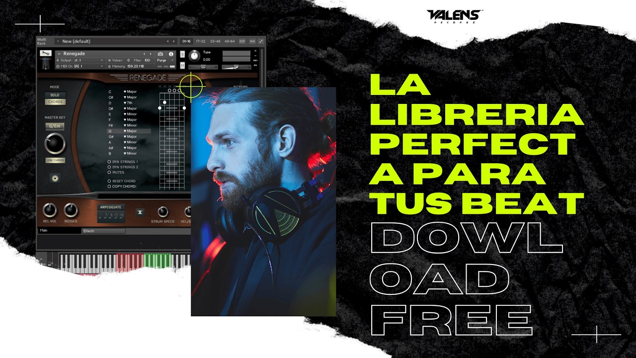 Mejor Libreria de⚡ Guitarras para KONTAKT | Afro, Trap, Dancehall, y ➕