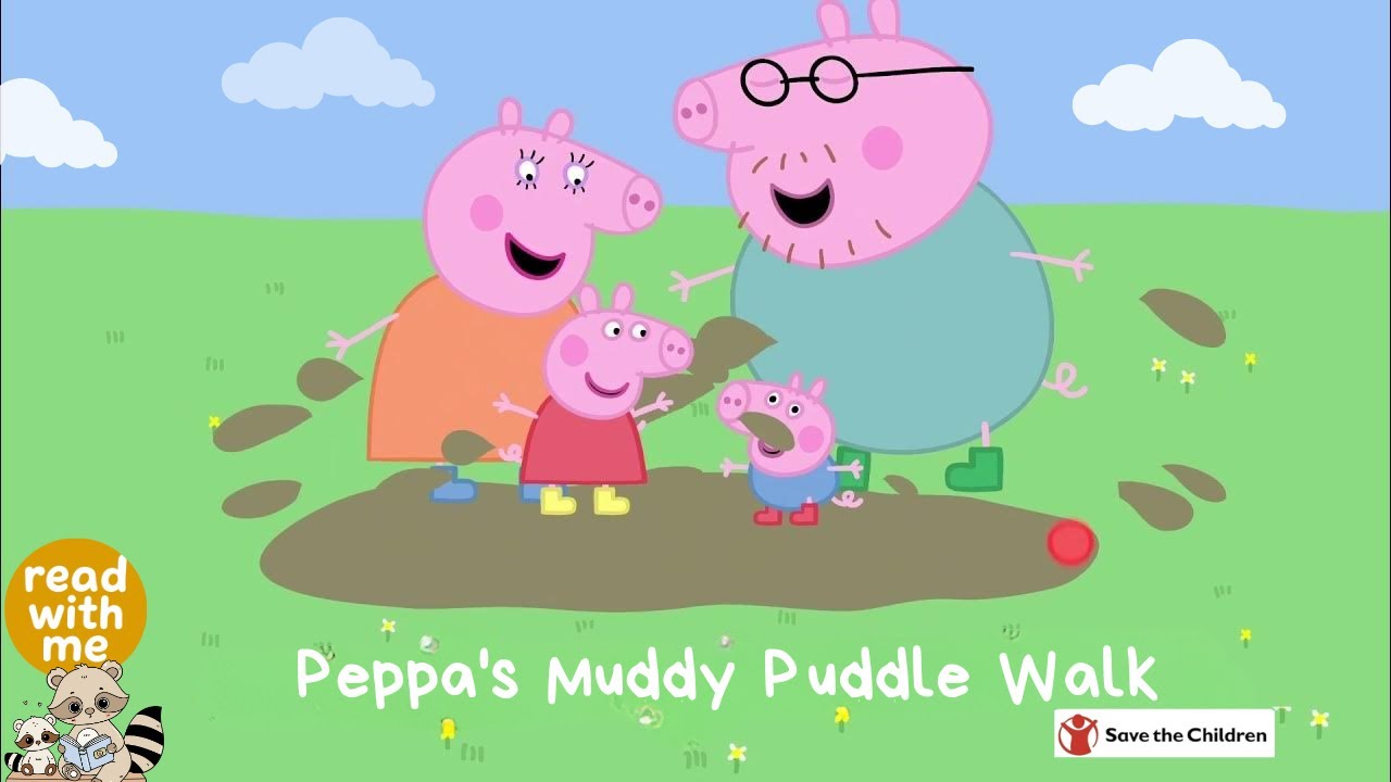 🐷💧 Peppa Pig: Muddy Puddle Walk | Family Charity Adventure & Kindness Story 🌟