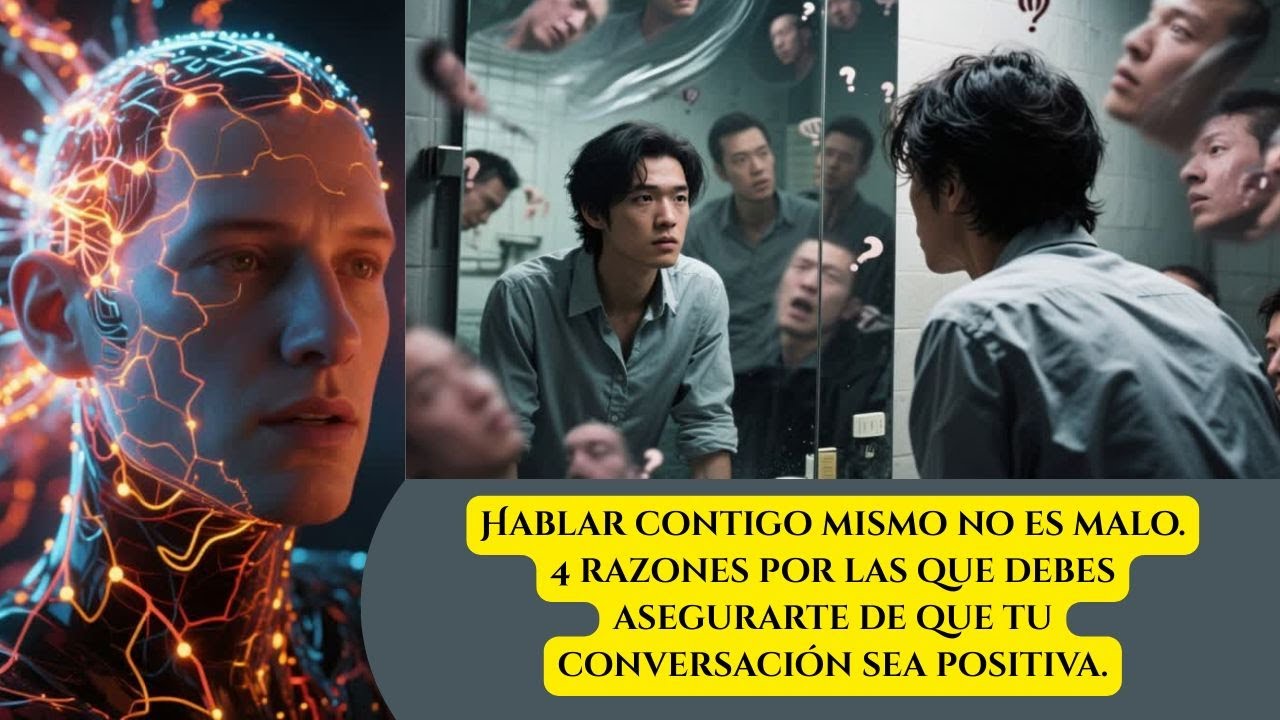 Hablar contigo mismo no es raro. Simplemente tiene que ser positivo.