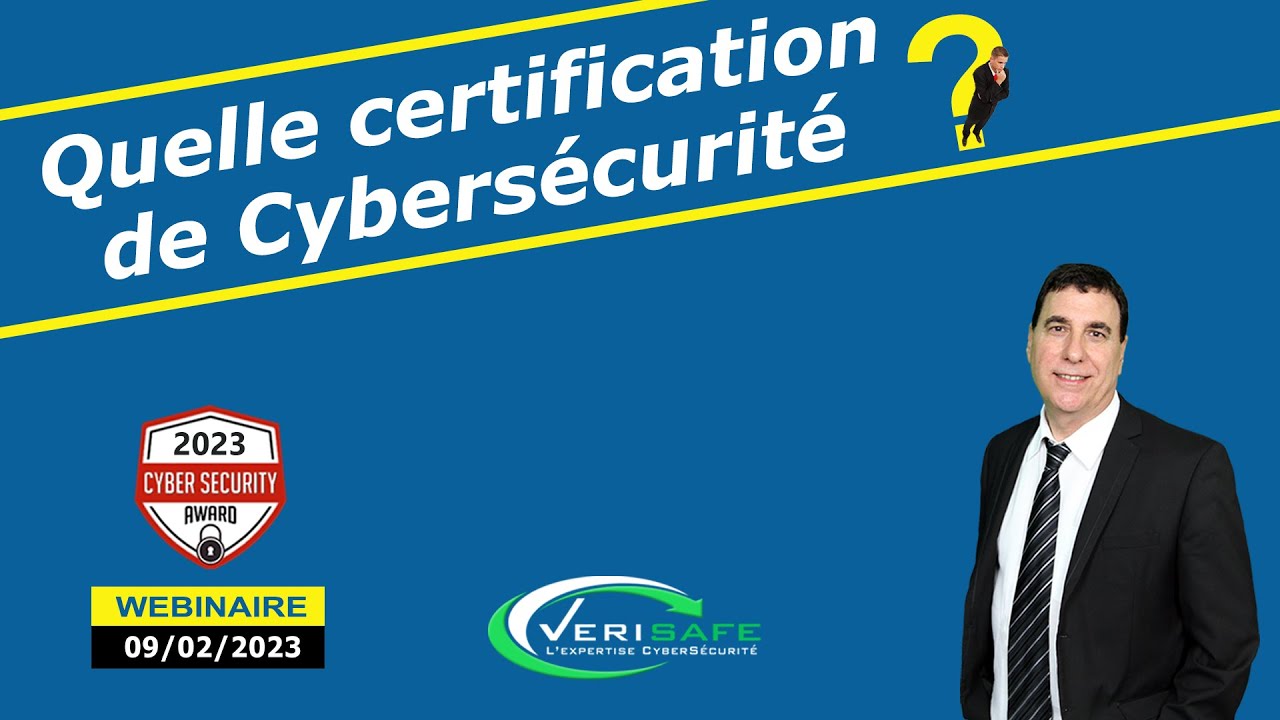 Webinaire sur les certifications de cybersécurité (CISSP, CISM, OSCP, CEH,...)