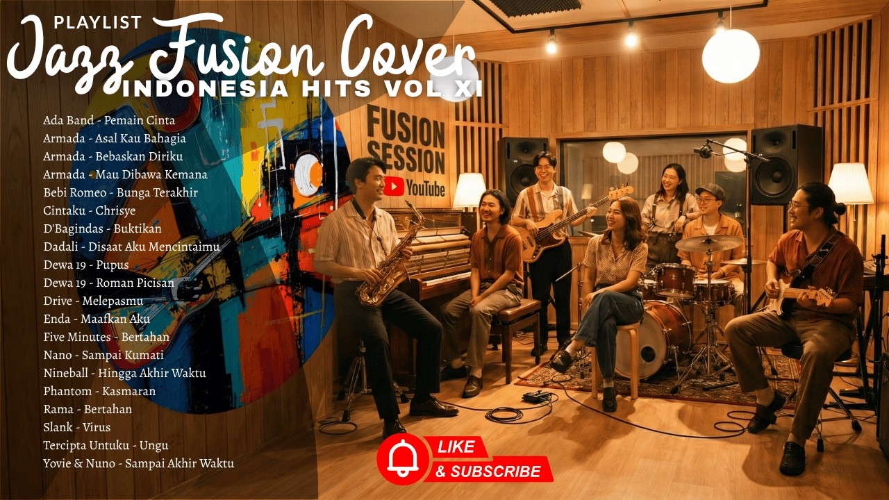 Cover Jazz Fusion Album Lagu hits Indonesia Terbaik | Playlist Jazz Cover Indonesia Terbaik VOL XI