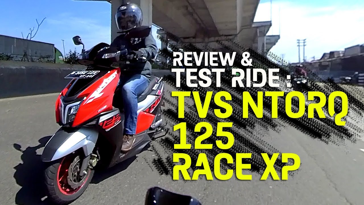 KENCANG DAN NYAMAN ! | REVIEW & TEST RIDE TVS NTORQ 125 RACE XP 2022 | #tmcblog