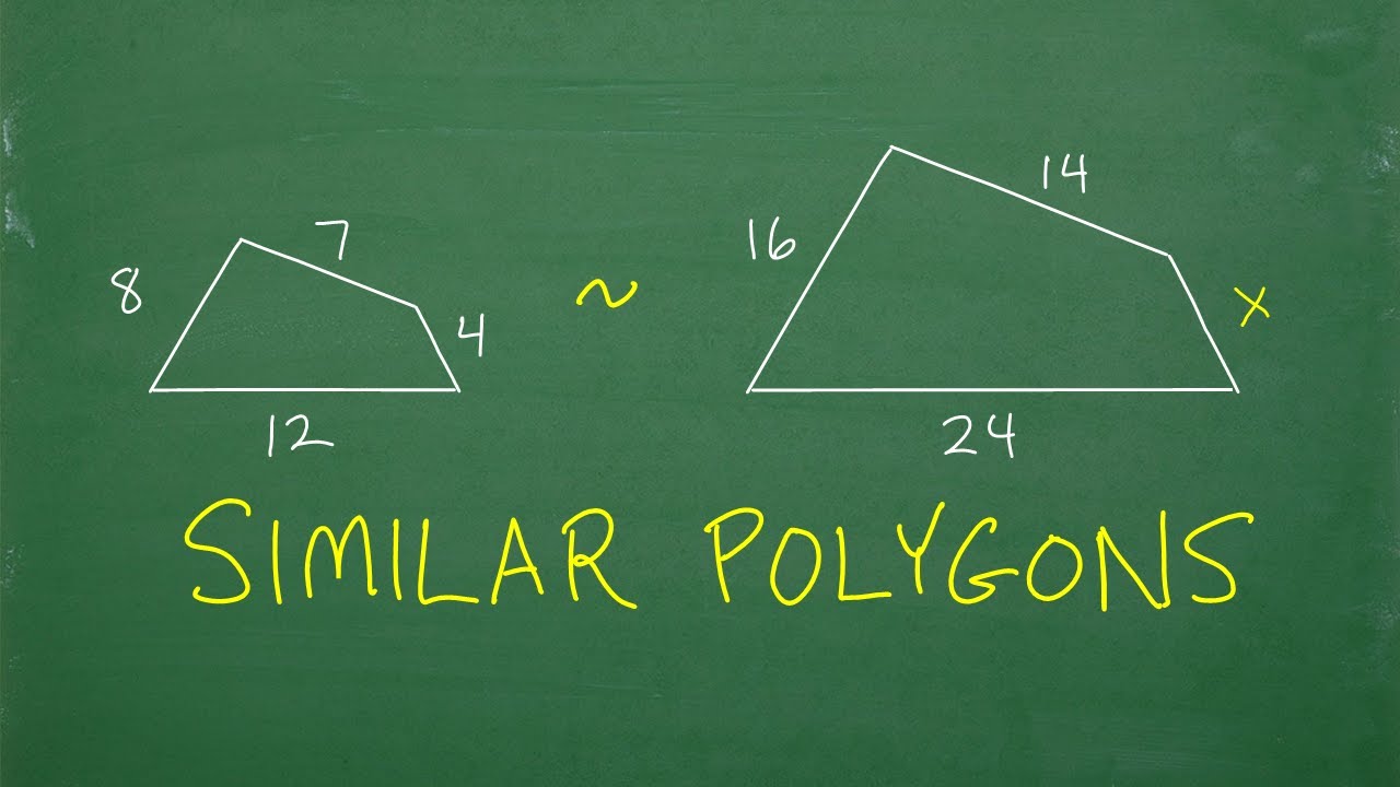 Solve the SIMILAR Polygons Problem – must KNOW to PASS Geometry…