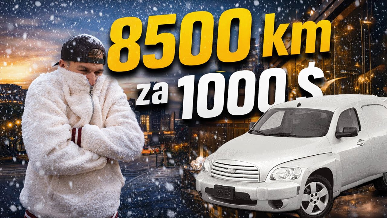 8500 km za 1000 $ 🚗💸 Diamond District, luxusní hodinky a nečekaná setkání 🇺🇸