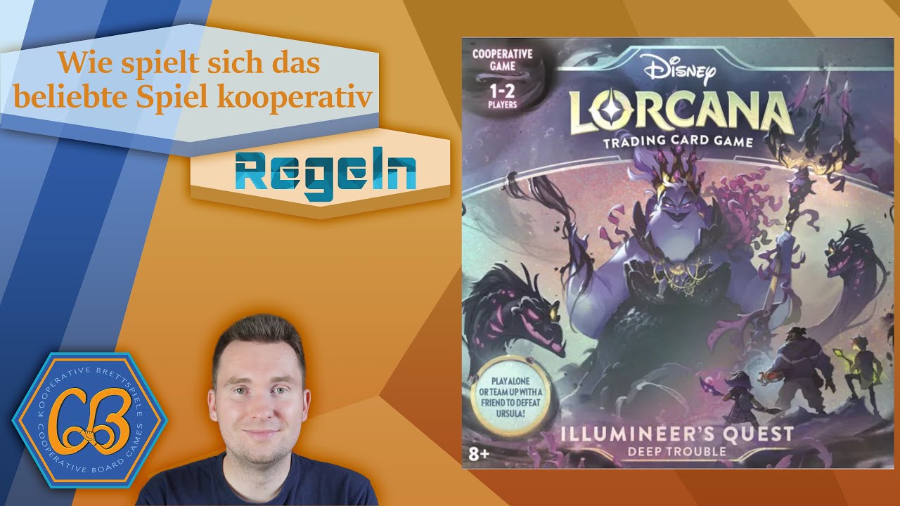 Disneys Lorcana kooperativ?! - Die Regeln zum beliebten Ravensburgertitel - Gefahr aus der Tiefe