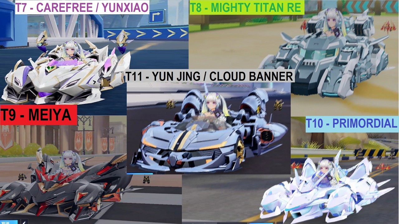 T7 to T11 Gameplay With C3 Miracle 【QQ Speed Mobile】