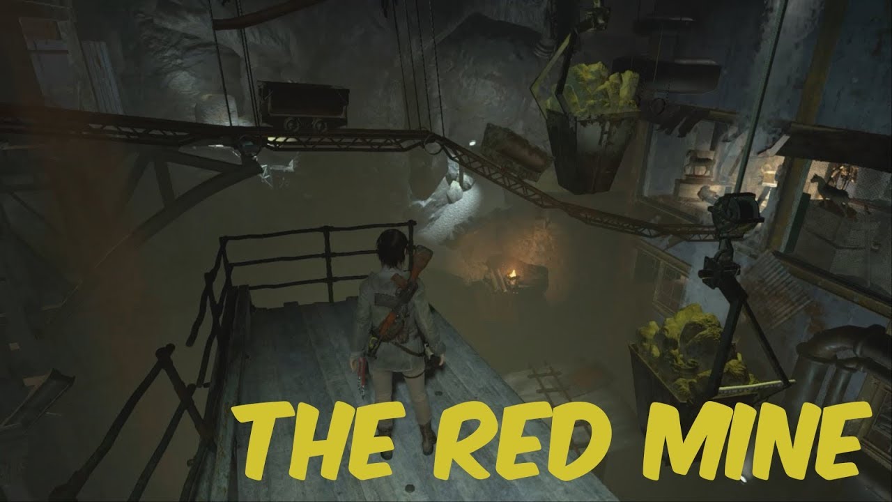 Rise of Tomb Raider - Red Mine Puzzle Walkthrough