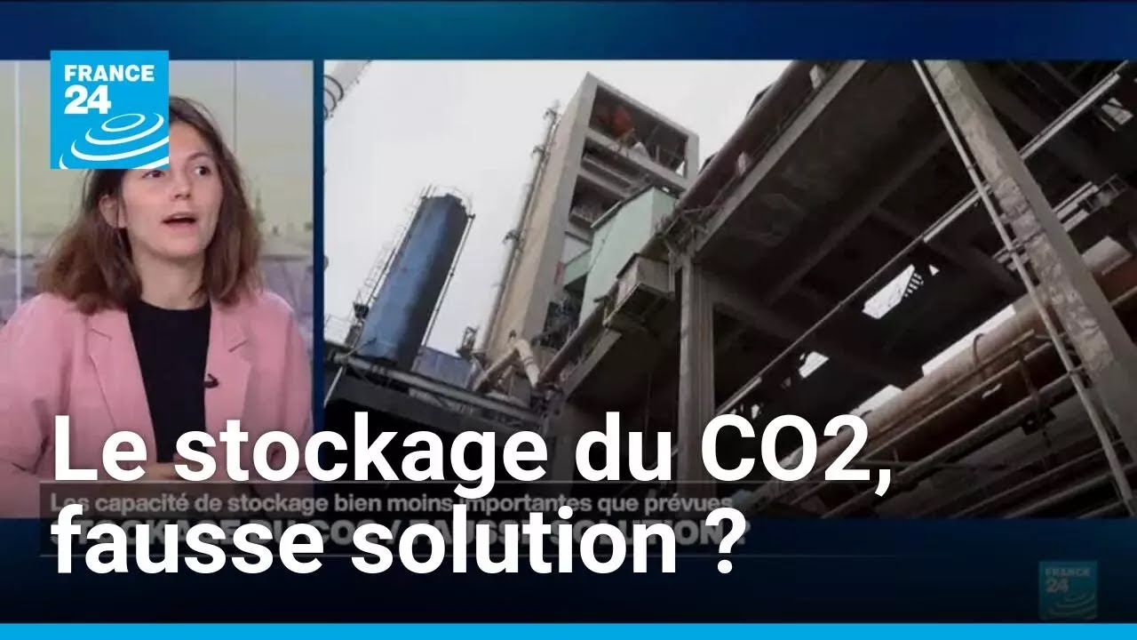 Le stockage du CO2, fausse solution ? • FRANCE 24