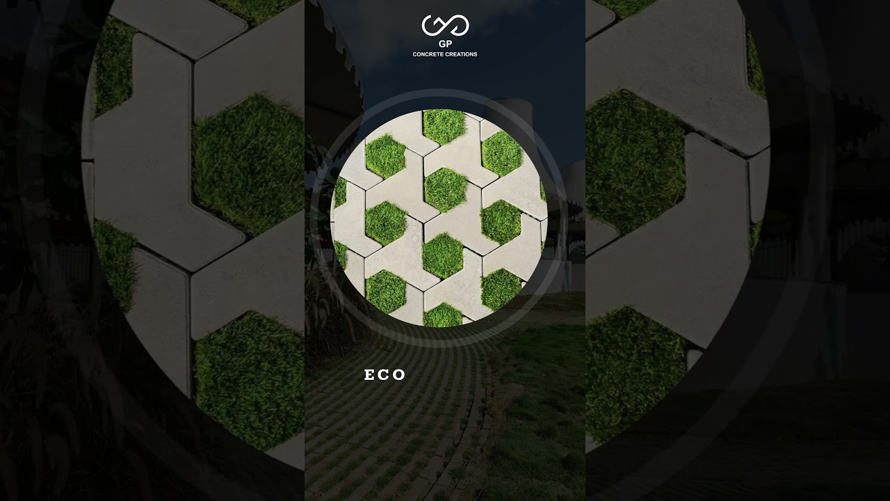 GRASS PAVER BLOCK - GP CONCRETE CREATIONS 