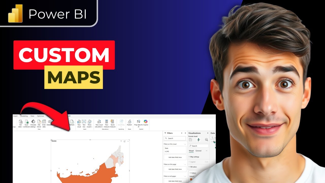 How To Create Custom Maps In Power BI (Easiest Way) (2026 Guide)
