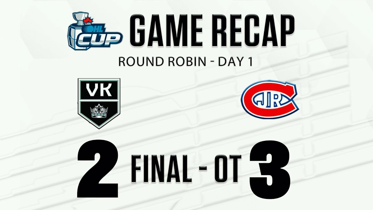 #7 Vaughan Kings vs #9 Toronto Jr. Canadians - OHL Cup Highlights