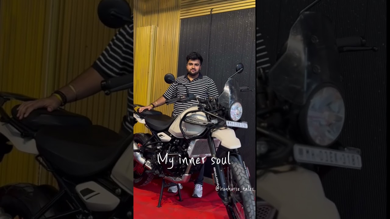 "Where the road ends, the Himalayan 450 begins." 