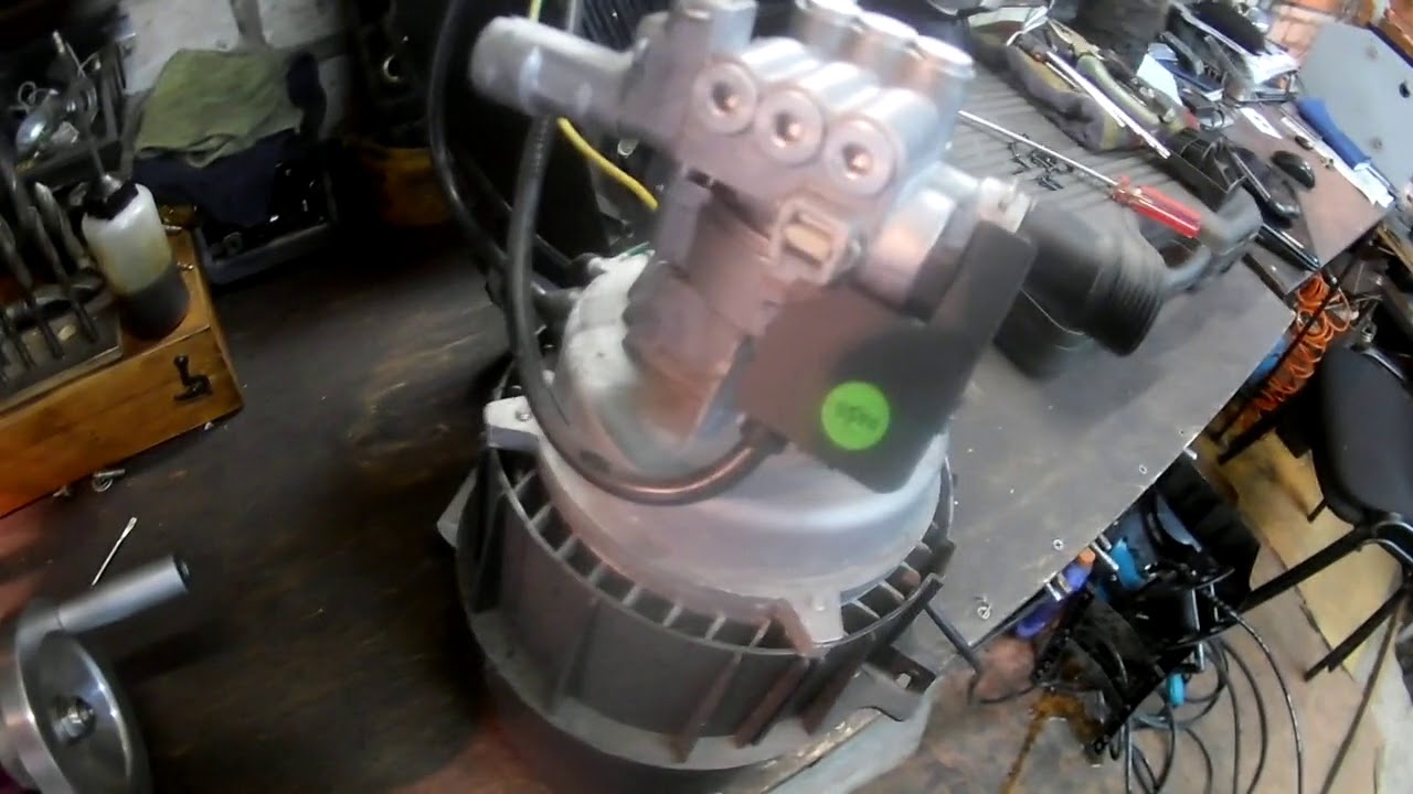 Ремонт автомойки Makita HW132 (перестал включаться)