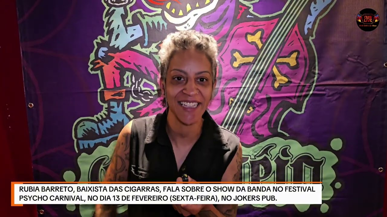 Entrevista Rubia Barreto (baixista das Cigarras) - Cão Véio Curitiba - 29/1/2026