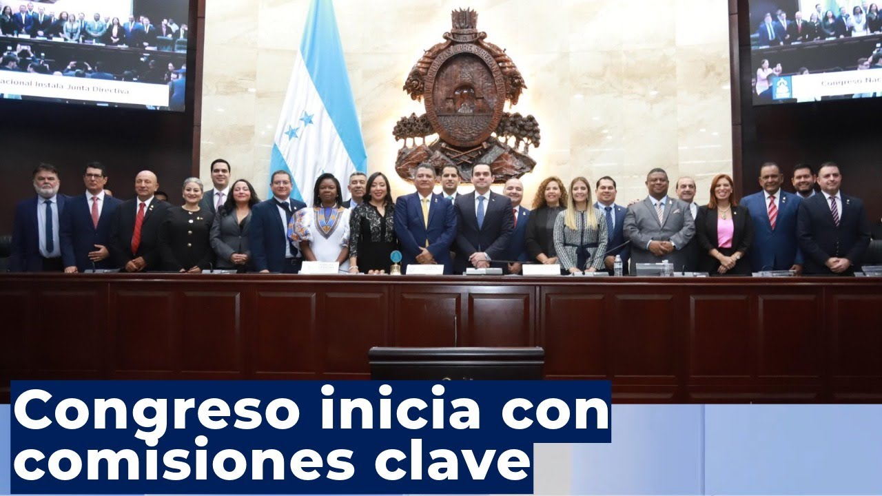Tomás Zambrano conforma comisiones del nuevo Congreso 2026-2030