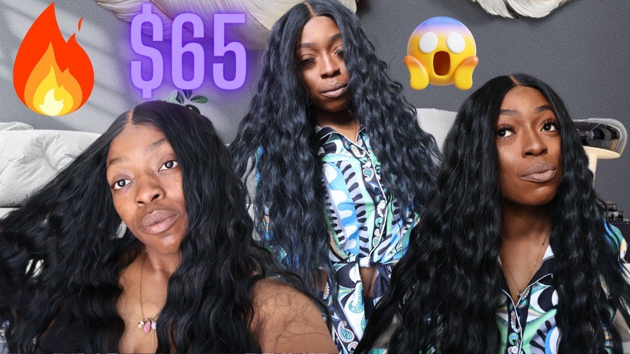 $65 Bobbi Boss Human Hair Blend HD Lace Frontal Wig! 🔥 Grab yours for 👀 $36.99! 😱
