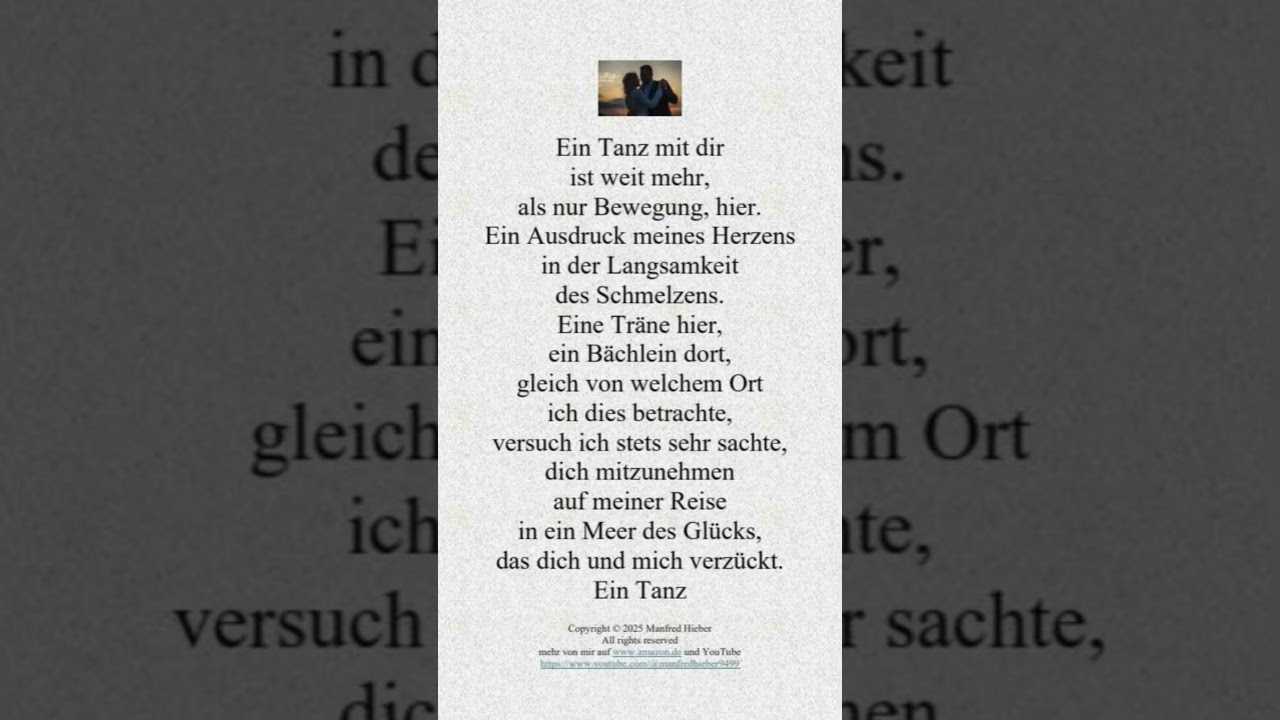 Mein Tanz mit dir 🕺💃