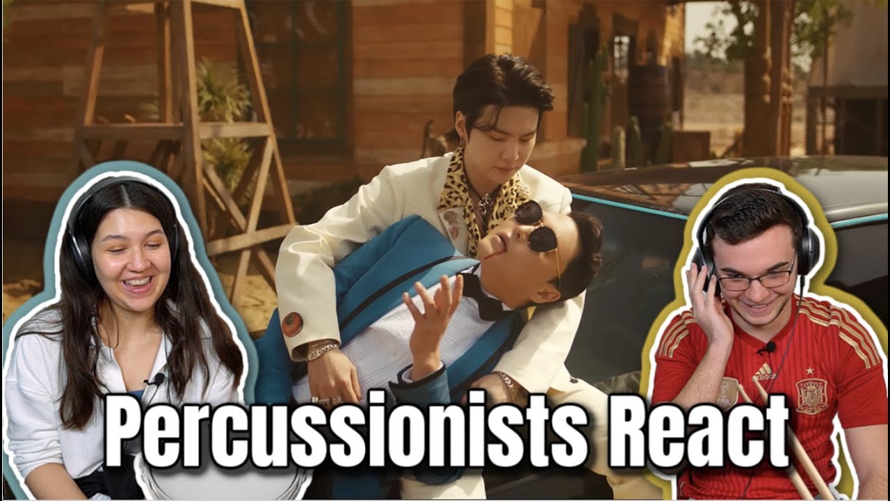 Classical Percussionists React: PSY (Prod.& Ft. BTS SUGA) 'That That'