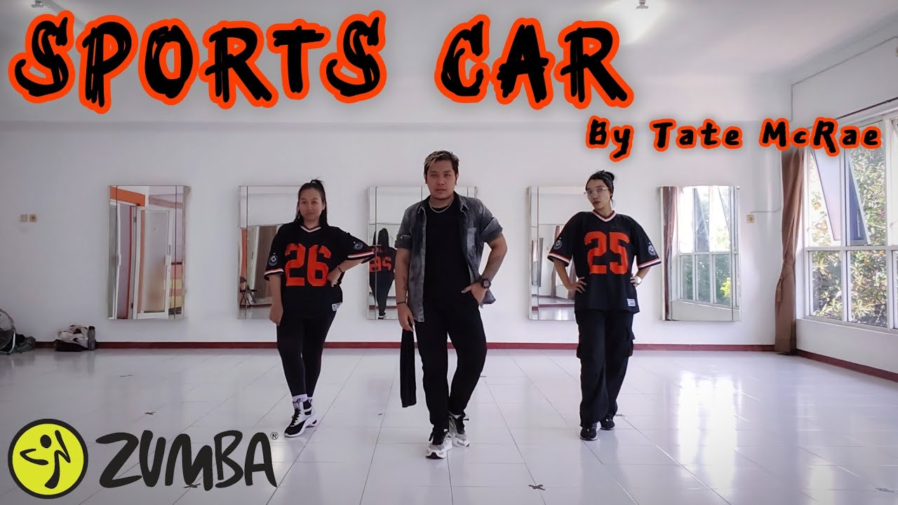 SPORTS CAR BY TATE MCRAE - CHOREO BY ZIN™ EVAN #zumba #zumbafitness #workout