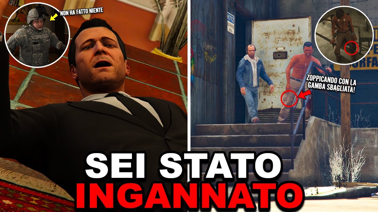 UN ERRORE IN OGNI MISSIONE DI GTA 5