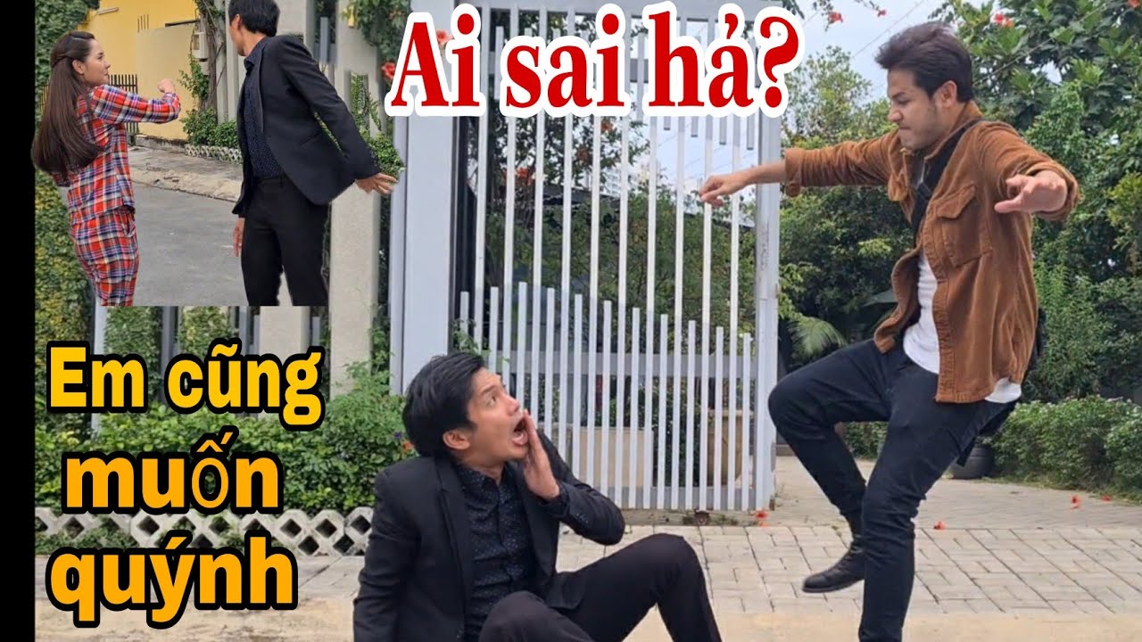 Hậu trường Quang Tuấn bị Anh Tài quýnh vì nhu nhược không bênh vực Tường Vi | Cô Mập Channel