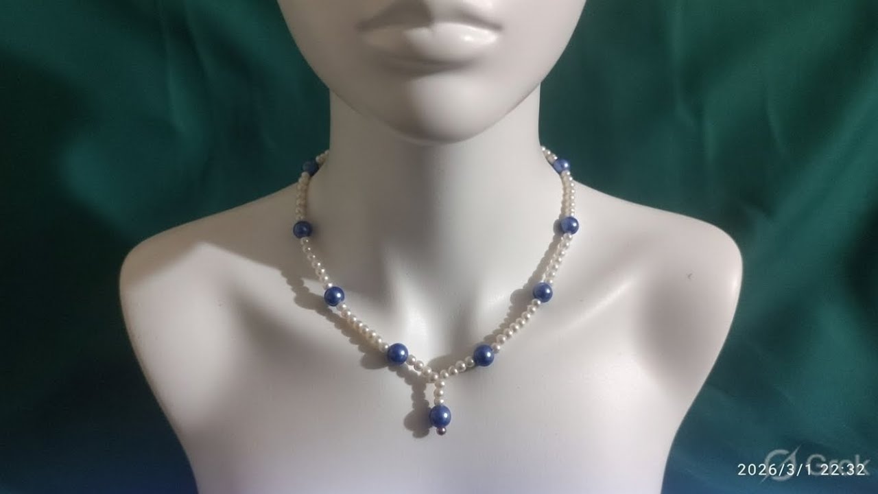 Diy pearl mala how to make pearl mala