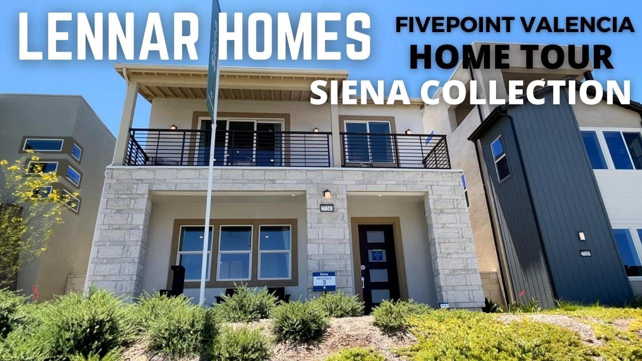 Model Home Tour in Los Angeles | Valencia CA | Lennar Homes | Siena #vlog #hometour #virtualtour
