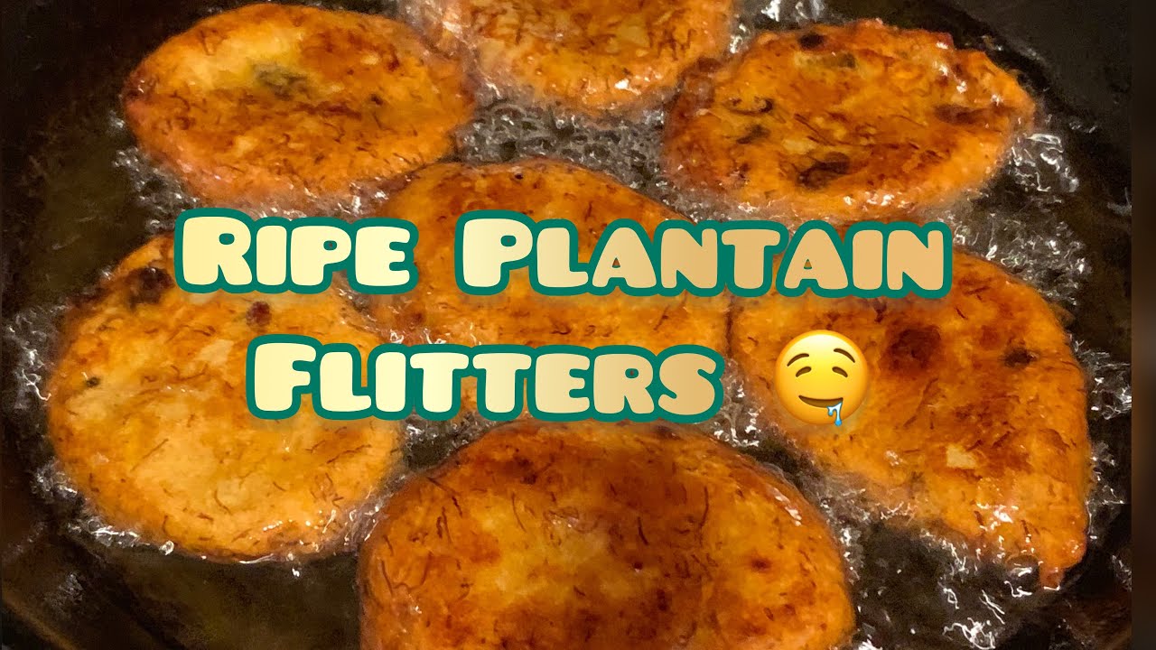 Ripe Plantain Flitters | You Don’t Have to Throw Out Your Over-ripe Plantains!