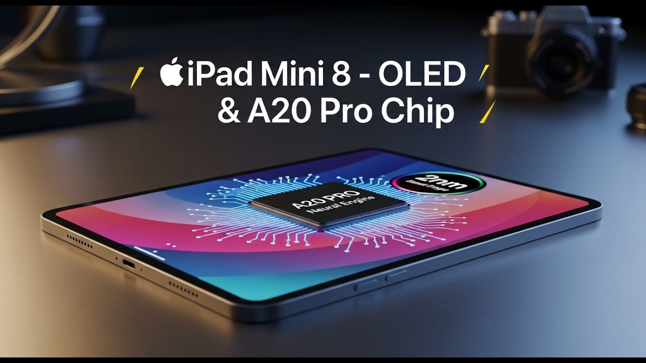 iPad Mini 8 &mdash; OLED-экран и чип A20 Pro &mdash; ПОДТВЕРЖДЕНЫ? (Крупнейшая утечка за последние годы)